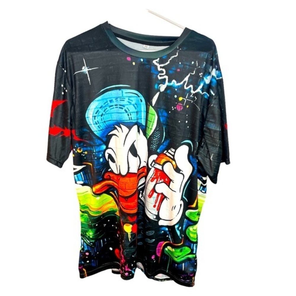 Donald Duck graphic mens‎ T size 2XL